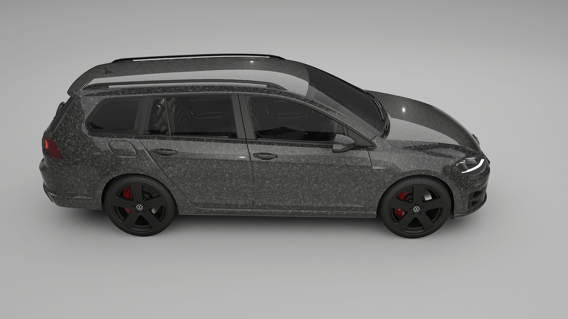 VW Golf Variant Mk7 TPU Paint Protection Film | FORGED S Color Change PPF Full Pre-Cut Kit