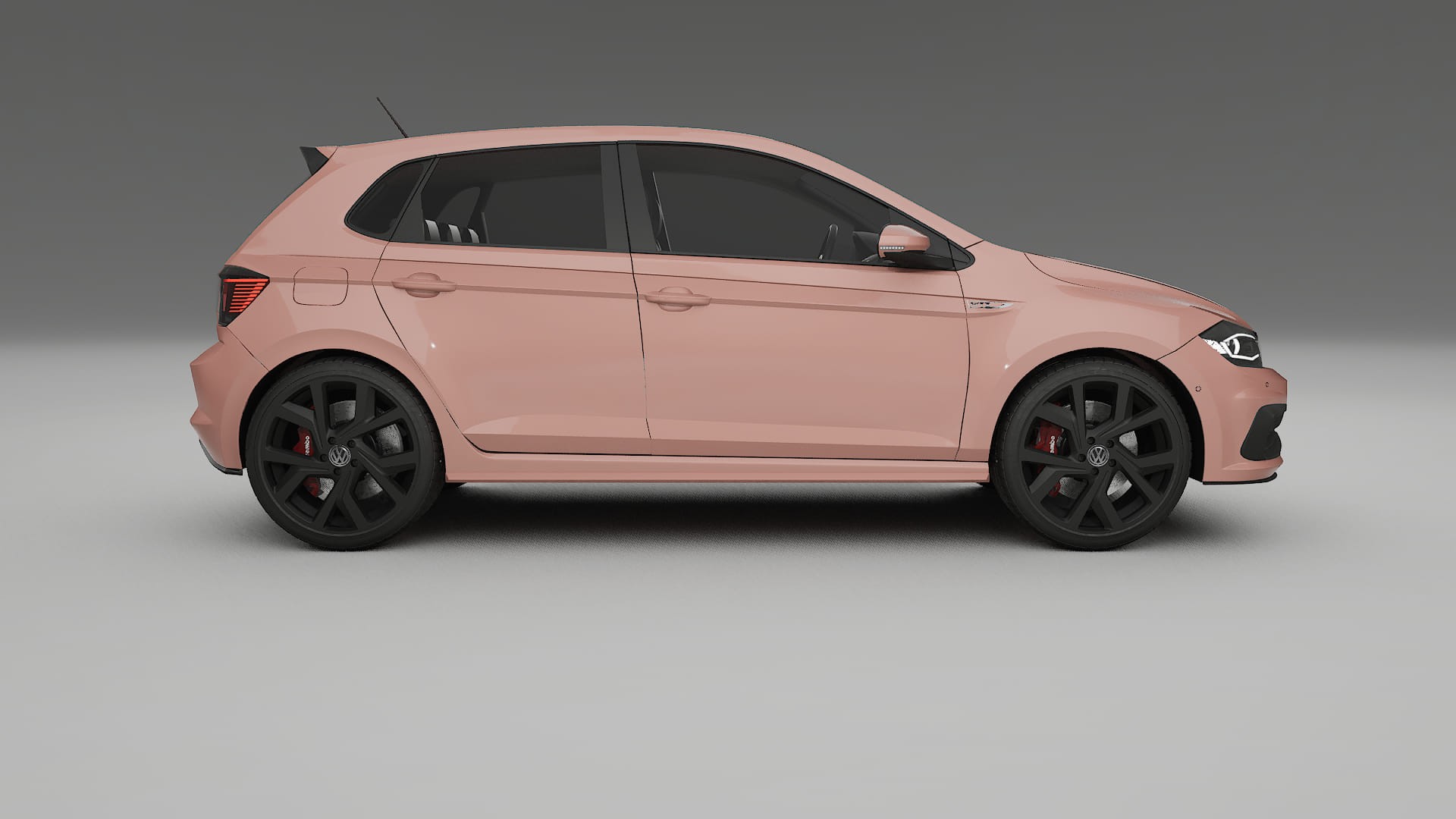 VW Polo GTI VI TPU Paint Protection Film | BLUSH Color Change PPF Full Pre-Cut Kit
