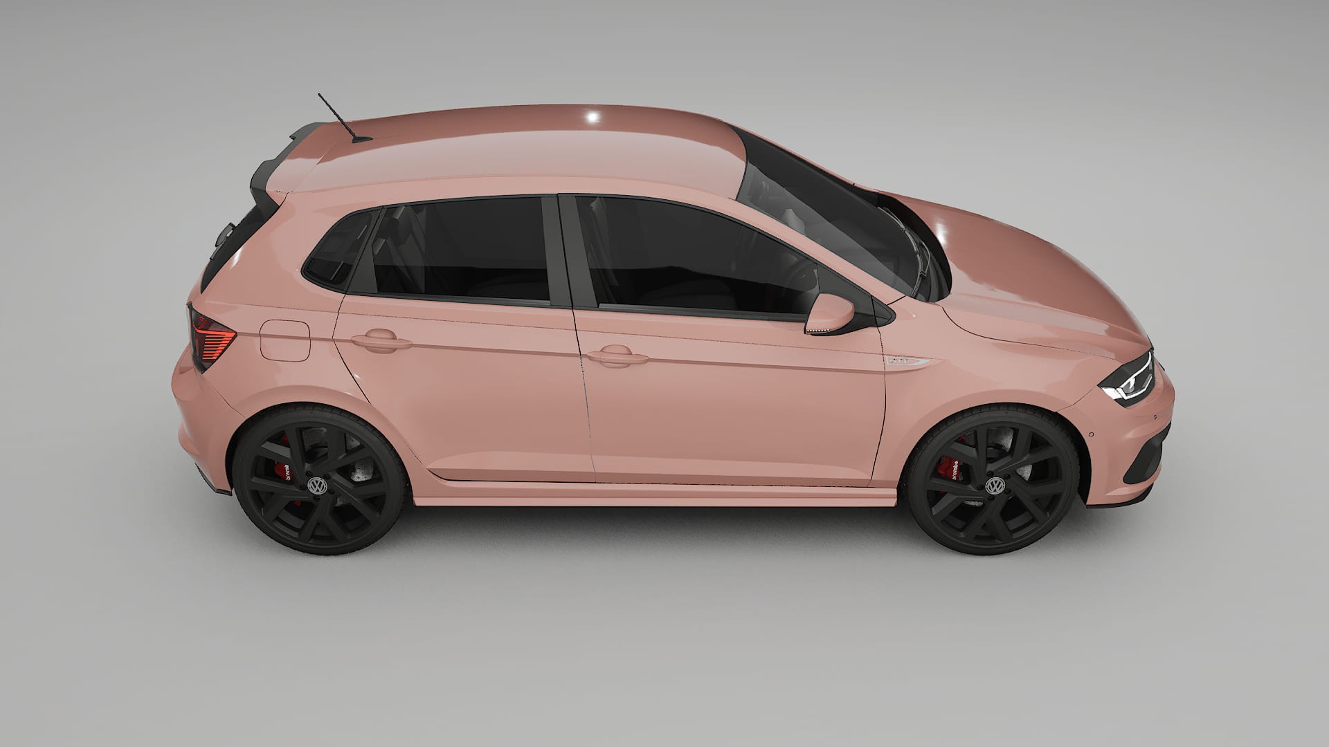 VW Polo GTI VI TPU Paint Protection Film | BLUSH Color Change PPF Full Pre-Cut Kit