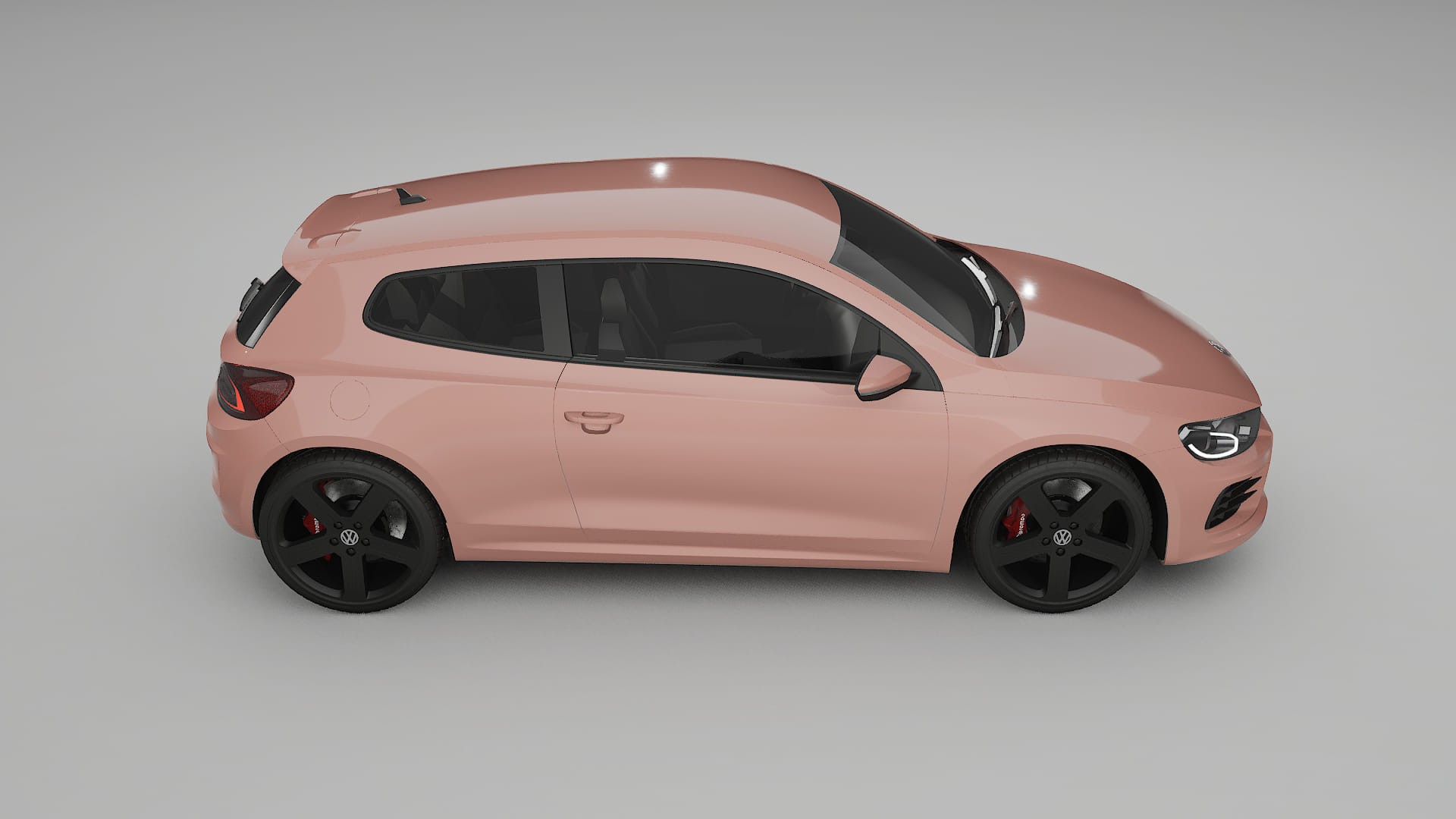 VW Scirocco R III TPU Paint Protection Film | BLUSH Color Change PPF Full Pre-Cut Kit