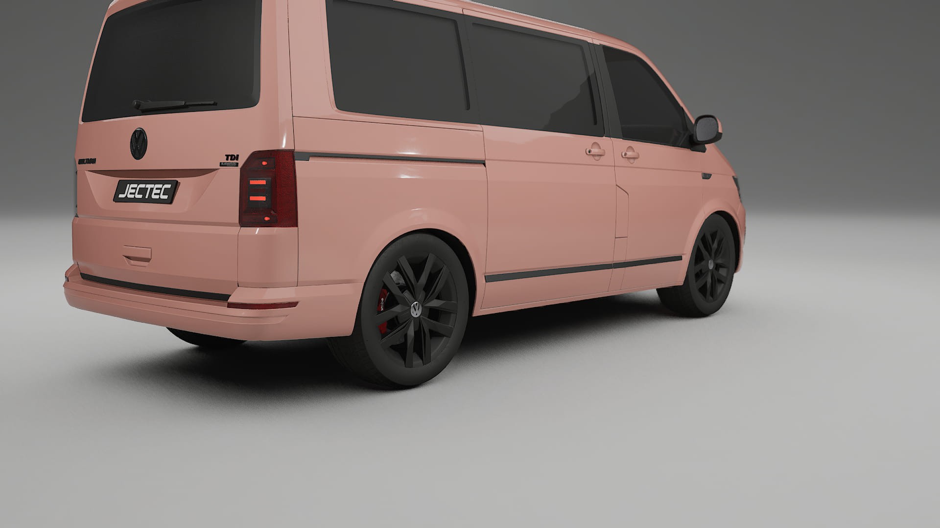 VW Transporter T6 Multivan TPU Paint Protection Film | BLUSH Color Change PPF Full Pre-Cut Kit