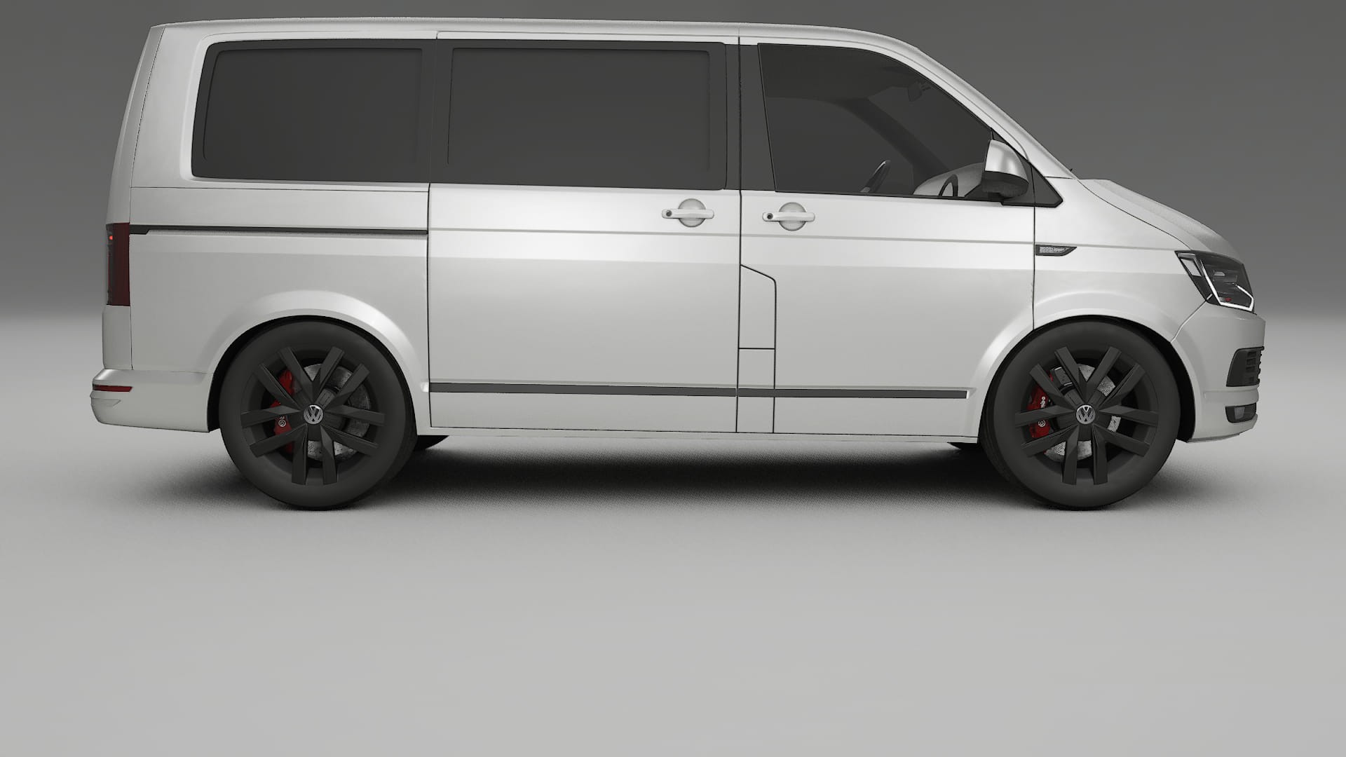 VW Transporter T6 Multivan TPU Paint Protection Film | OPAL Color Change PPF Full Pre-Cut Kit