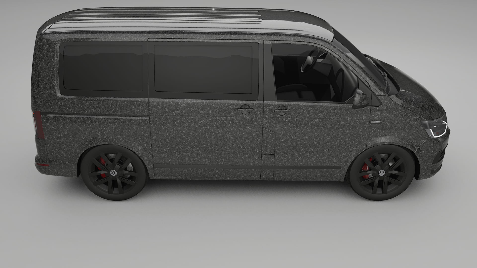 VW Transporter T6 Multivan TPU Paint Protection Film | FORGED S Color Change PPF Full Pre-Cut Kit