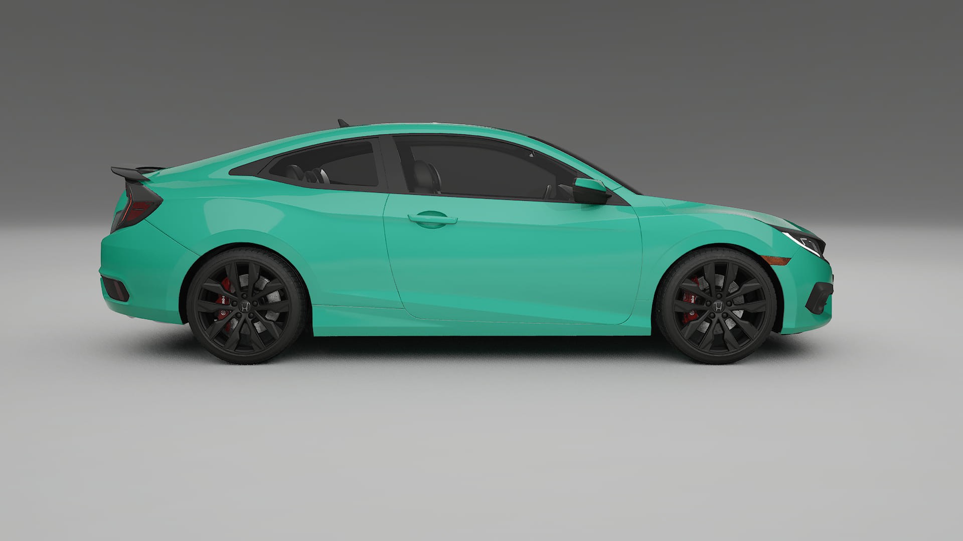 Honda Civic coupe prefacelift pre-LCI TPU Paint Protection Film | JEWEL Color Change PPF Full Pre-Cut Kit