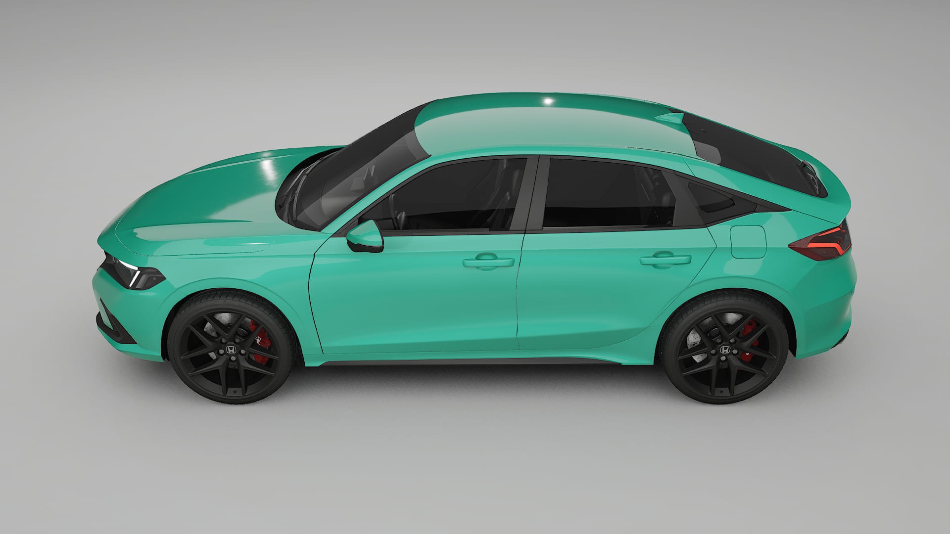 Honda Civic hatchback TPU Paint Protection Film | JEWEL Color Change PPF Full Pre-Cut Kit