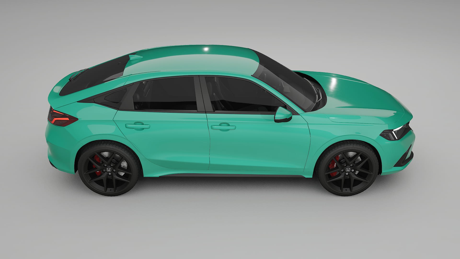 Honda Civic hatchback TPU Paint Protection Film | JEWEL Color Change PPF Full Pre-Cut Kit