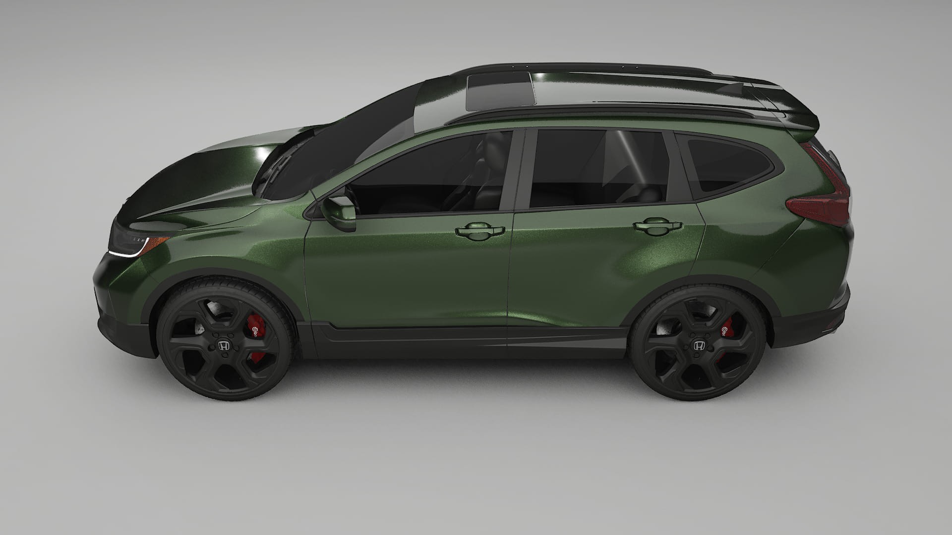 Honda CR-V Touring prefacelift pre-LCI TPU Paint Protection Film | LAGOON Color Change PPF Full Pre-Cut Kit