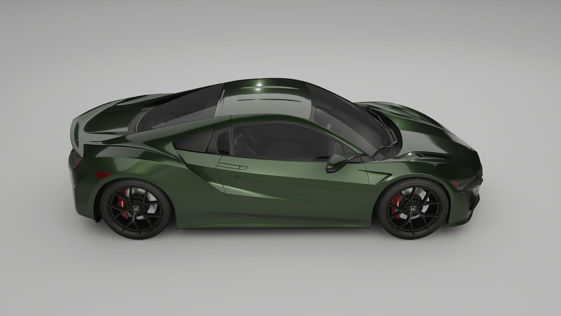 Honda NSX prefacelift pre-LCI TPU Paint Protection Film | LAGOON Color Change PPF Full Pre-Cut Kit