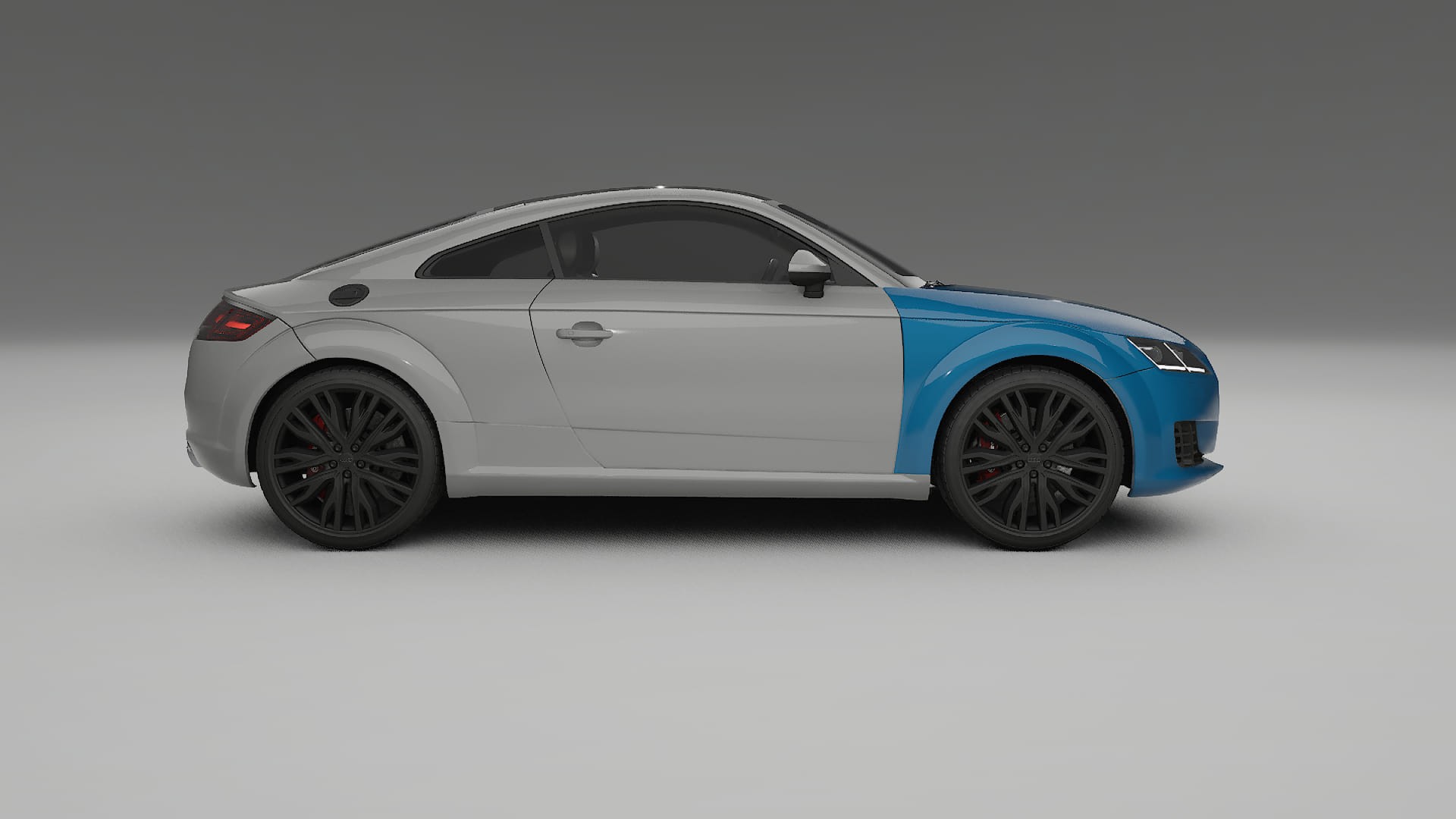 Audi TT Coupe 8S prefacelift pre-LCI Paint Protection Film | CrystalGuard TPU PPF Front Kit